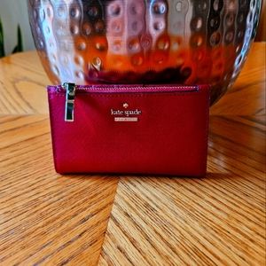 Leather Kate Spade wallet